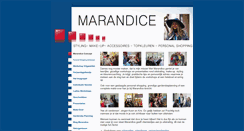Desktop Screenshot of marandice.be